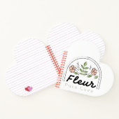 Fleur – Pure Love Bloem Logo Notitieboek (Binnen)