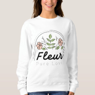 Fleur – Pure Love Bloem Logo Trui
