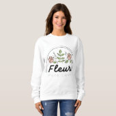 Fleur – Pure Love Bloem Logo Trui (Voorkant volledig)