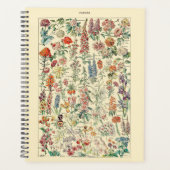 Fleurs Botanische Wildbloemdiagram Planner (Voorkant)