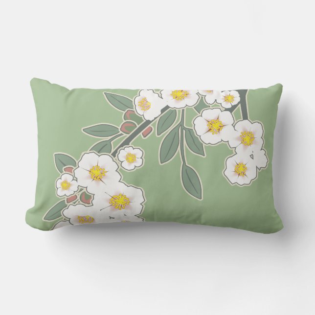 Fleurs Cerise au Printemps Kussen (Voorkant)