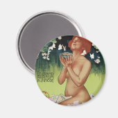 Fleurs de Mousse Magneet (Voorkant / Achterkant)