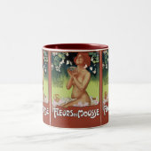 Fleurs de Mousse Tweekleurige Koffiemok (Center)