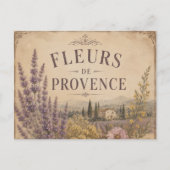 Fleurs de Provence ansichtkaart Briefkaart (Voorkant)