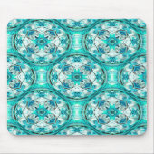 Fleurs en Turquoise..... Muismat (Voorkant)