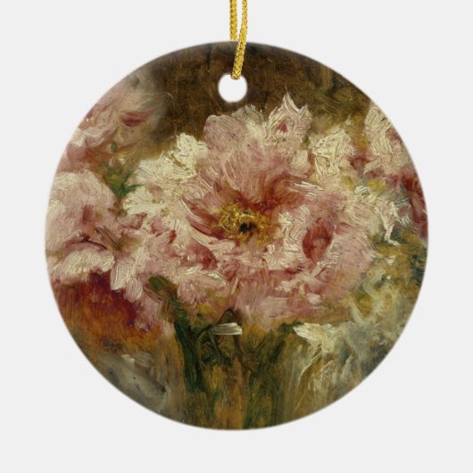 Fleurs - Félix Ziem Keramisch Ornament (Voorkant)