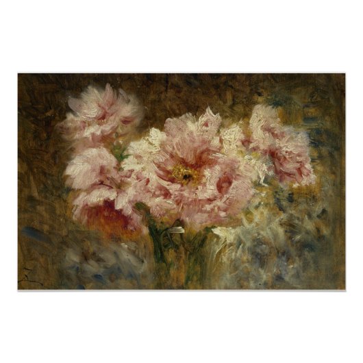 Fleurs - Félix Ziem Perfect Poster (Voorkant)