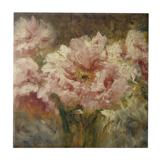 Fleurs - Félix Ziem Tegeltje (Voorkant)