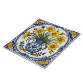 Fleurs jaunes 5 tegeltje (Zijkant)