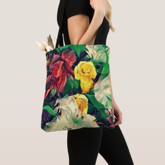 Fleurs Le Matin Tote Bag (Dichtbij)