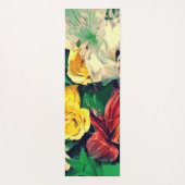 Fleurs Le Matin Yoga Mat (Achterkant)