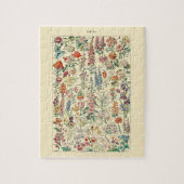 Fleurs Wildbloem Tuindiagram Legpuzzel (Verticaal)