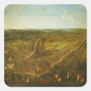 Fleurus, 1 juli 1690 vierkante sticker
