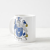 Fleury Family Crest Koffiemok (Voorkant links)
