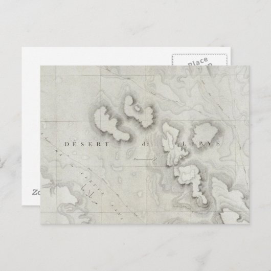 Fleuve Sans Eau, Egypte Briefkaart (Voorkant / Achterkant)