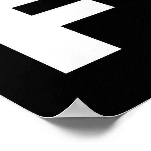 Flex Bodybuilding-Poster Poster (Hoek)