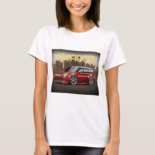 FLEX_Cartoon_Cinn_WT T-shirt (Voorkant)