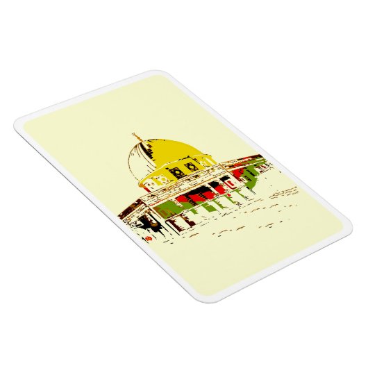 Flex de Glorie: Koepel van de Rots Flexibel Magneet (Rechterzijde)