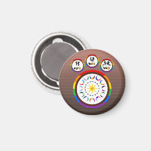 Flex. Hex. Vex. Body Positieve LGBTQIA Heksen Magneet