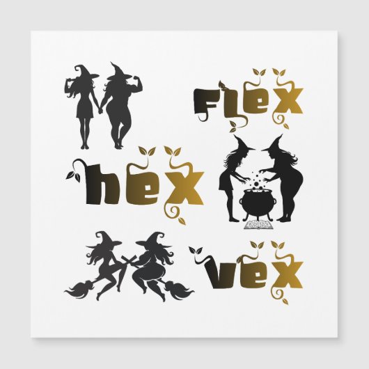 Flex. Hex. Vex. Lichaamspositieve en diverse Hekse (Voorkant)