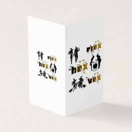 Flex. Hex. Vex. Lichaamspositieve en diverse hekse Kaart