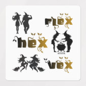 Flex. Hex. Vex. Lichaamspositieve en diverse Hekse Labels (Design 2)