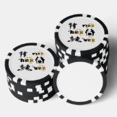Flex. Hex. Vex. Lichaamspositieve en diverse Hekse Poker Chips (Opstapeling)