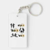 Flex. Hex. Vex. Lichaamspositieve en diverse hekse Sleutelhanger (achterkant)