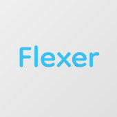 Flex Levering Driver Car Window Decal (Vel)