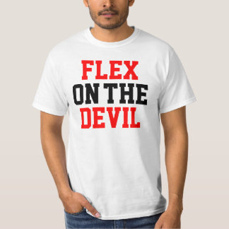 FLEX OP DE DEVIL T-SHIRT