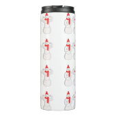 Flex-spier Snowman Thermosbeker (Achterkant)