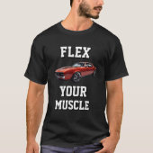 FLEX UW SPIER Graphic Design Nieuwigheid T-shirt (Voorkant)