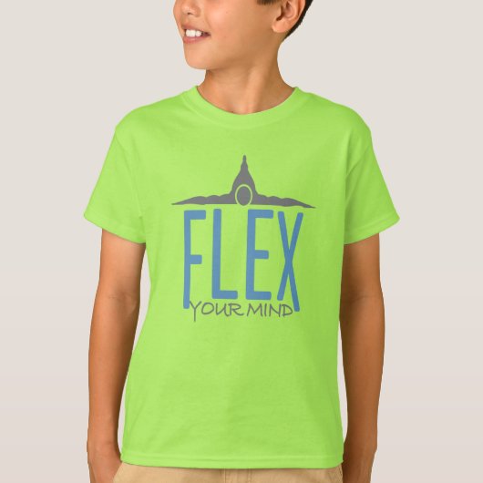 FLEX: YM Kinder basic T-shirt (Voorkant)