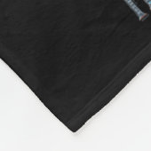 Flexen door de sneeuw grappige kerst gym workout fleece deken (Hoek)