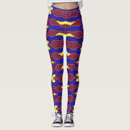 Flexi fit multicolor "Ratti_Creative_Arts" Legging