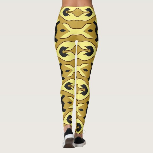 Flexi fit multicolor "Ratti_Creative_Arts" Legging (Achterkant)