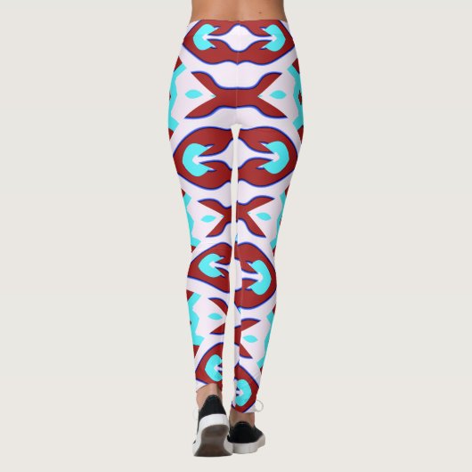 Flexi fit multicolor "Ratti_Creative_Arts" Legging (Achterkant)