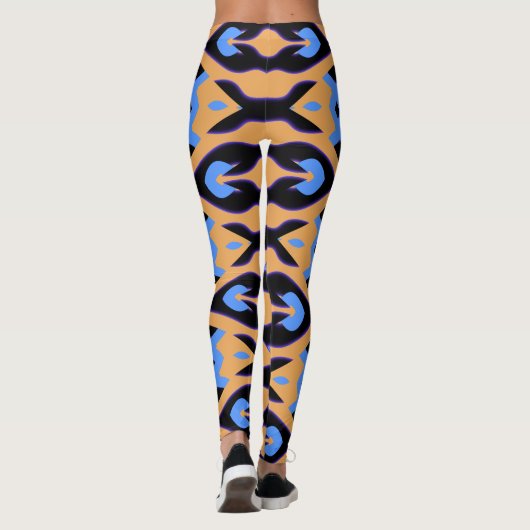 Flexi fit multicolor "Ratti_Creative_Arts" Legging (Achterkant)