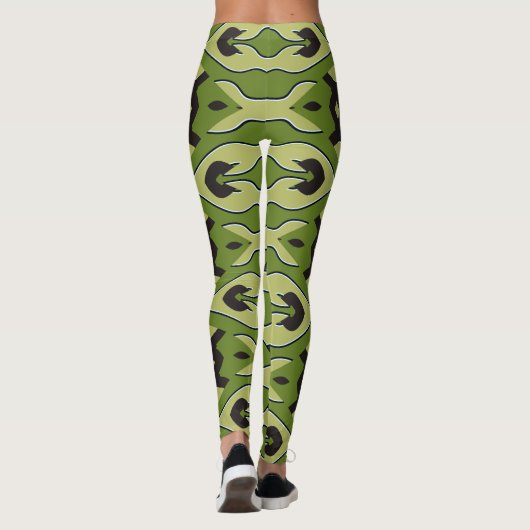 Flexi fit multicolor "Ratti_Creative_Arts" Legging (Achterkant)