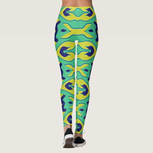 Flexi fit multicolor "Ratti_Creative_Arts" Legging (Achterkant)