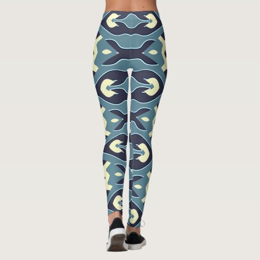 Flexi fit multicolor "Ratti_Creative_Arts" Legging (Achterkant)
