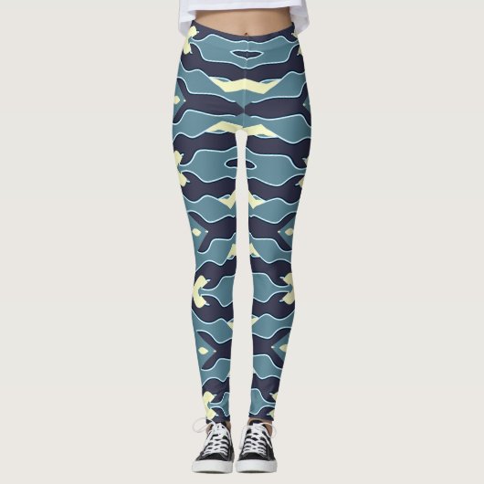 Flexi fit multicolor "Ratti_Creative_Arts" Legging (Voorkant)