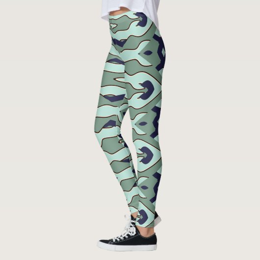 Flexi fit multicolor "Ratti_Creative_Arts" Legging (Links)