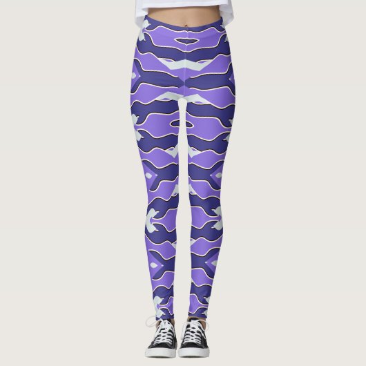 Flexi fit multicolor "Ratti_Creative_Arts" Legging (Voorkant)