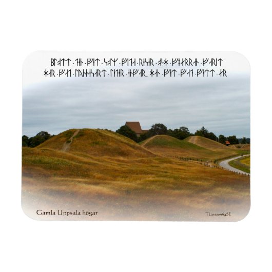 Flexi magnet - Kungshögarna Magneet (Horizontaal)