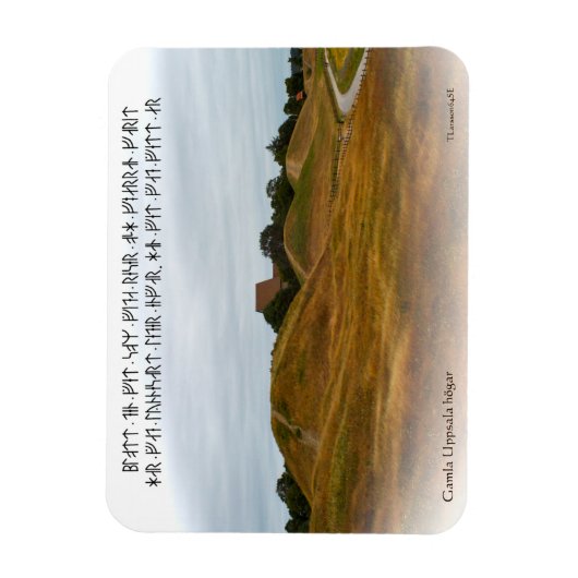 Flexi magnet - Kungshögarna Magneet (Verticaal)