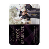 Flexibal Modern Gefeliciteerd Afstuderen Magnet Magneet (Verticaal)