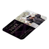 Flexibal Modern Gefeliciteerd Afstuderen Magnet Magneet (Linkerzijde)