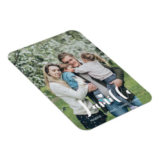 Flexibel, aangepast familiefotoalbum magneet (Rechterzijde)