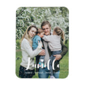 Flexibel, aangepast familiefotoalbum magneet (Verticaal)